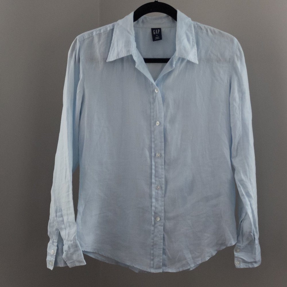 Light Blue button down shirt